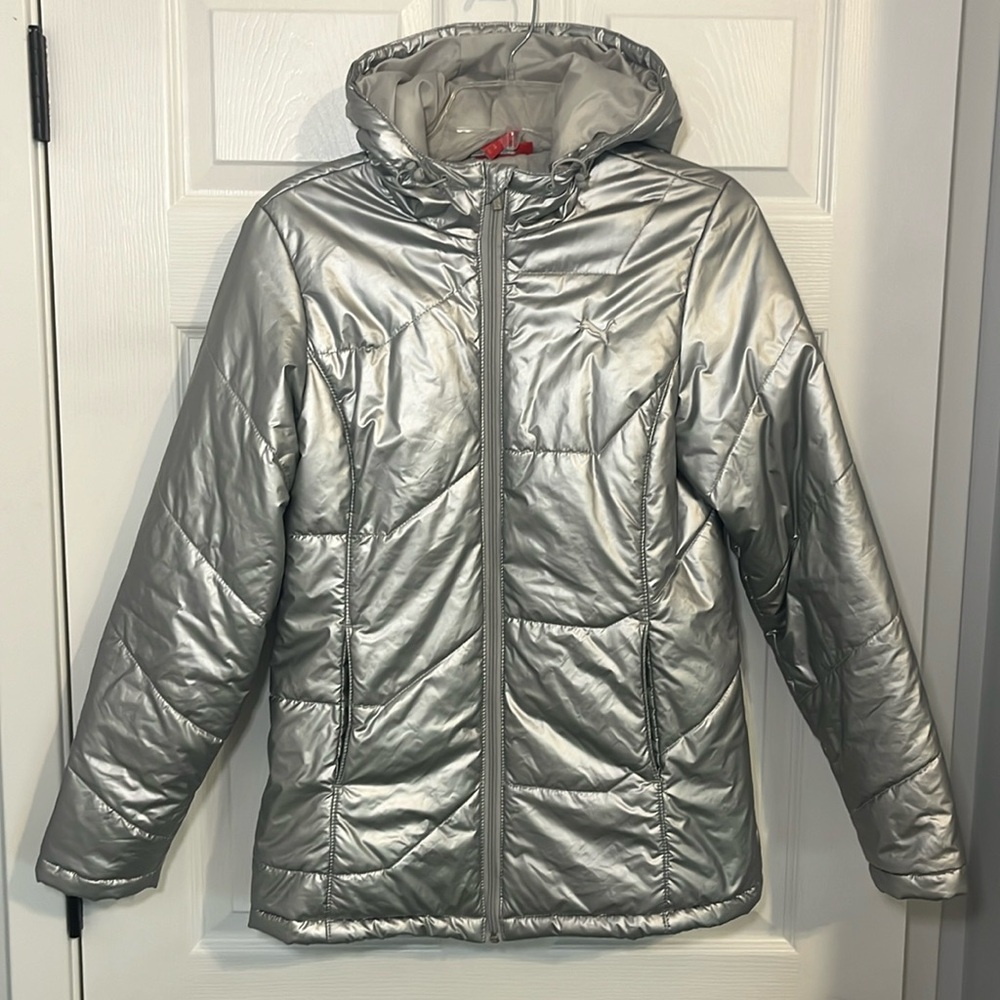 Puma Silver Hooded Coat